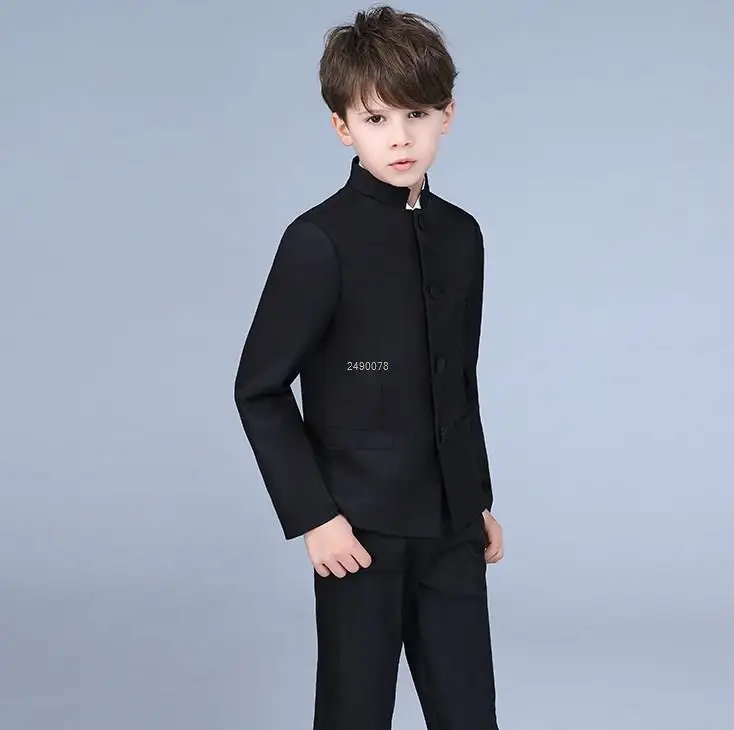 Boys School Graduation Suit Chinese Style boys suit set