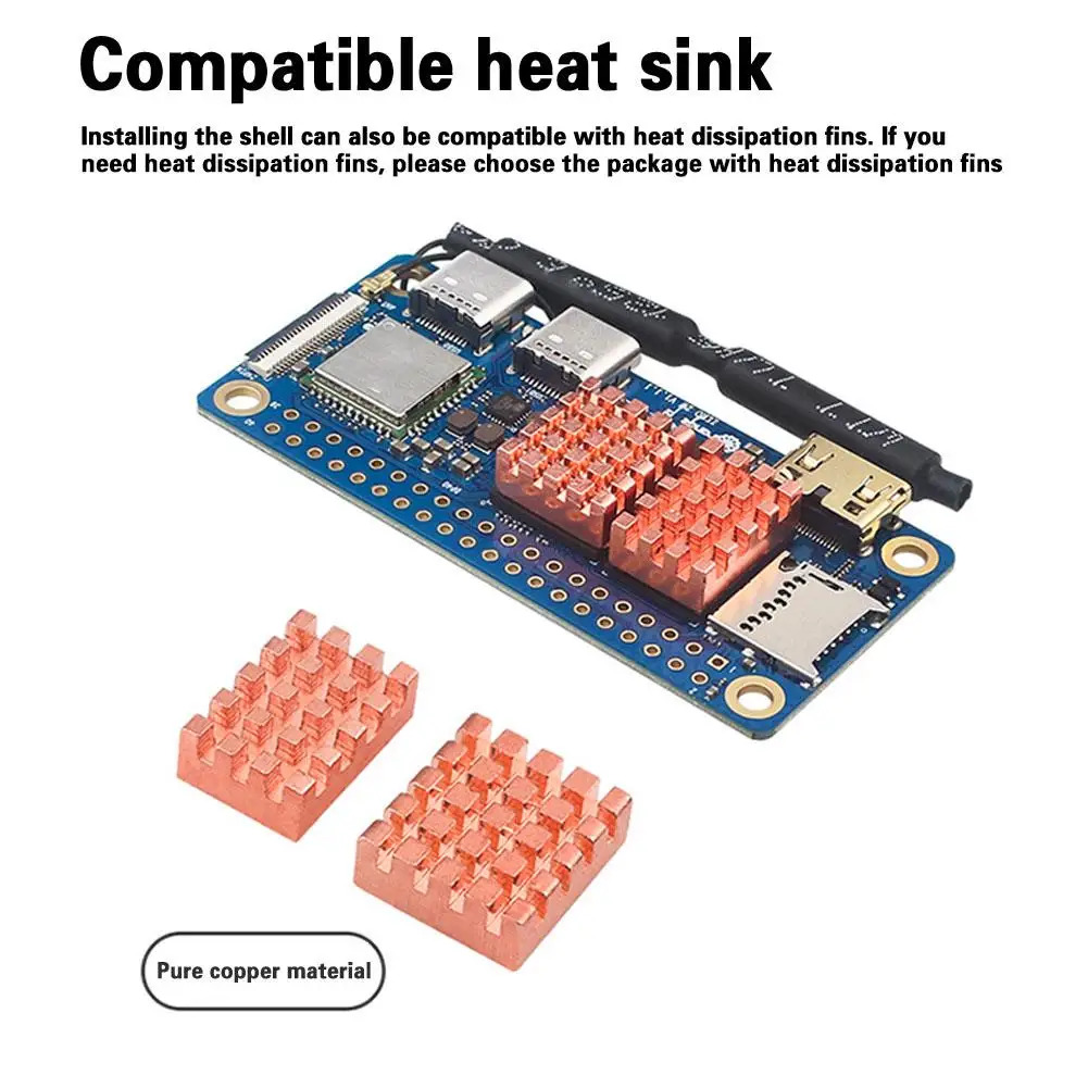 

For Orange Pi Zero 2W Development Board Transparent Acrylic Shell For Orange Pi Zero Display Protective Case Accessories D2Y1