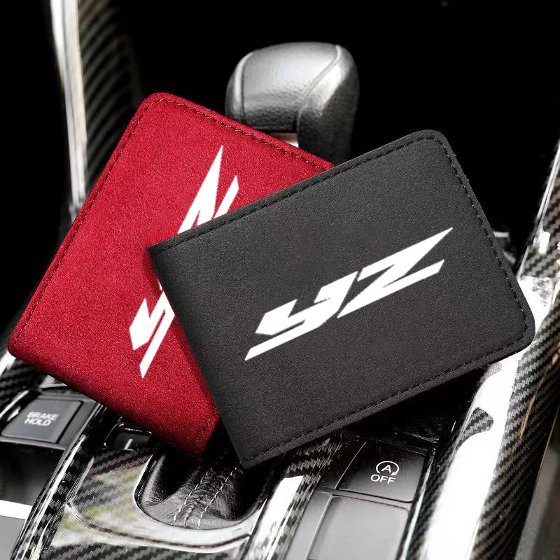 Borsa Per Targa Ultra Sottile Porta Carte Di Credito In Pu Artificiale Per Yamaha Yz 125 250F 250Fx 450F 450Fx 250 2019-2022 Accessori