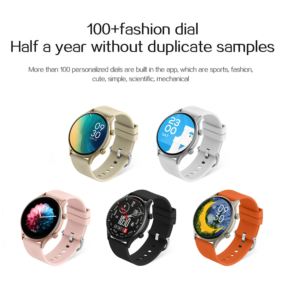 100+ Dial 123 Sport Modes Smart Watch Bluetooth Call AI Voice Assistant Game IP67 Waterproof Smartwatch Women Wearable Wristband 4