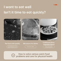 Fast Heating Food Electric Warming Tray Foldable Food Warmer Keeps Food Hot Constant Plate with Adjustable Temperature Control 2