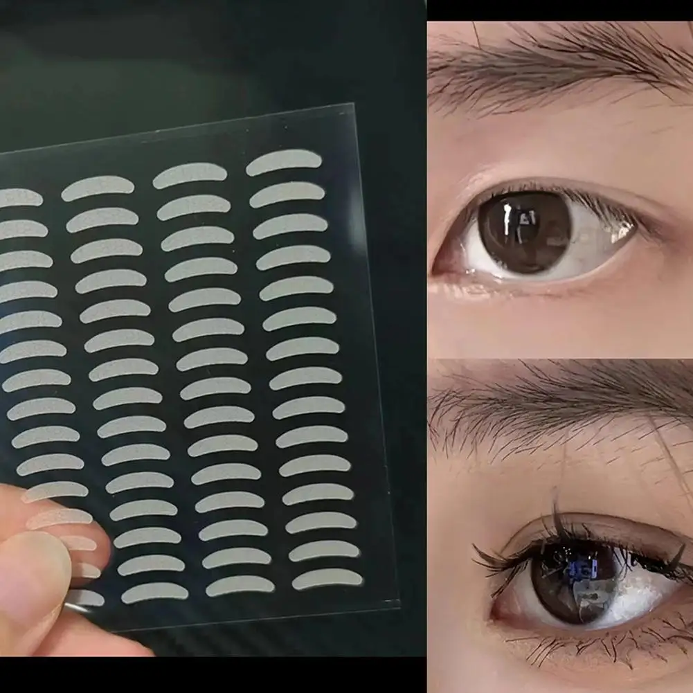 3/5/10PCS 보이지 않는 이중 눈꺼풀 스티커 방수 투명 접착제없는 아이 메이크업 액세서리 자연 흉터 없음 메이크업