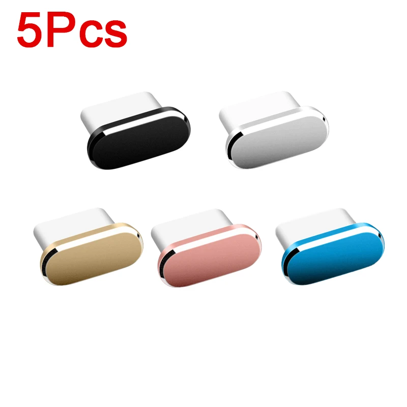 4 Tappi Antipolvere USB C A Forma Di Orso In Lega Di Zinco – Protezione Per Porta Di Ricarica, Decoro Carino E Pratico