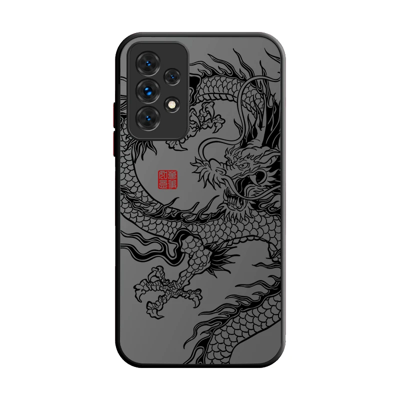 Elegant Chinese Dragon Design Protective Phone Case