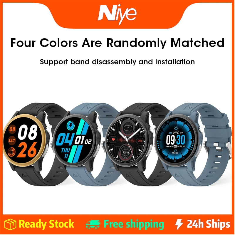 

ZL89 Bluetooth 5.1 Smart Call Watch 1.39 Inch Watch Supports 150 Motion Blood Pressure Blood Glucose Monitoring Waterproof Watch