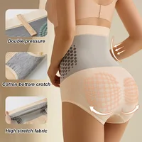 Culotte gainante taille haute sans couture pour femme, avec thérapie magnétique et chaleur utérine, pour le contrôle abdominal et le remodelage corporel 4