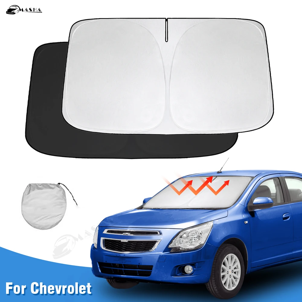 

Windshield Sun Shade for Chevrolet / Chevy Cobalt 2005-2014 2015 Window Sunshade Sun Visor Protector Foldable Blocks UV Rays
