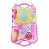 Beauty Salon Set Toy Interactive Pretend Play Hair Salon Playset Fashion Role Play Kit Carry Case For Kids Toys Gifts For Girls 4