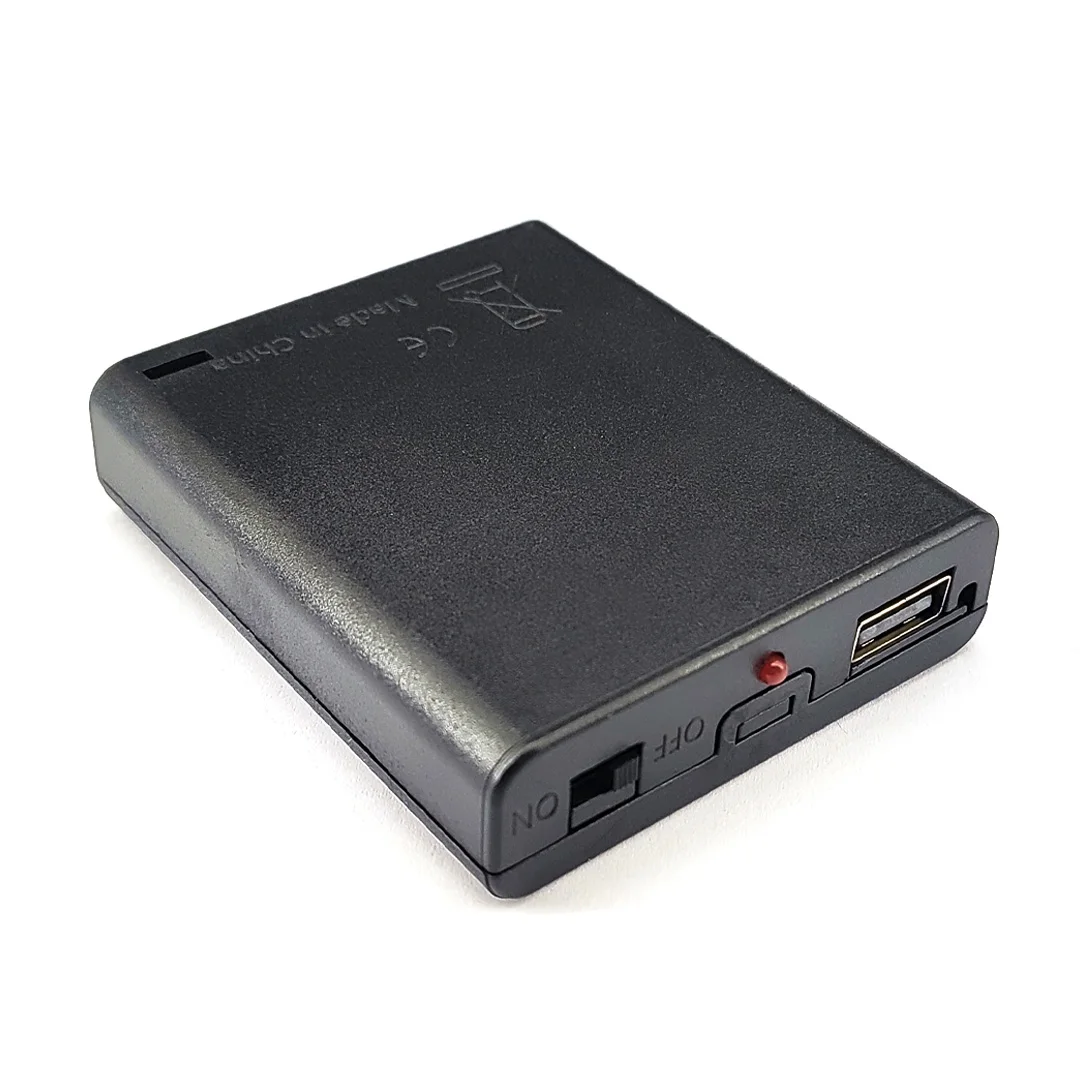 AA Battery Case Power Switch USB Socket 3Slots Or 4 slots Holder