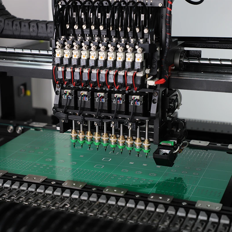 2024 New Model SMT1010 SMD Pick and Place Machine Surface Mount Robot LED Electronic Components Light Making 10 Heads