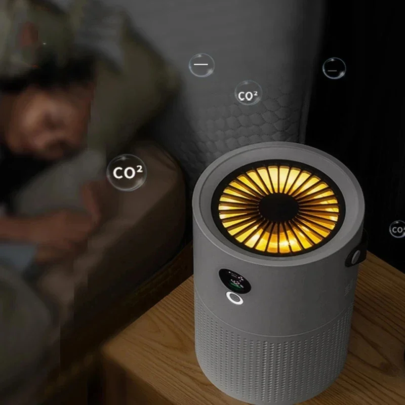 Xiaomi AP01 Negative Ion Air Purifier Odor Deodorizer Remove Dust Smoke Removal Formaldehyde Air Filter USB Mute Household With 2