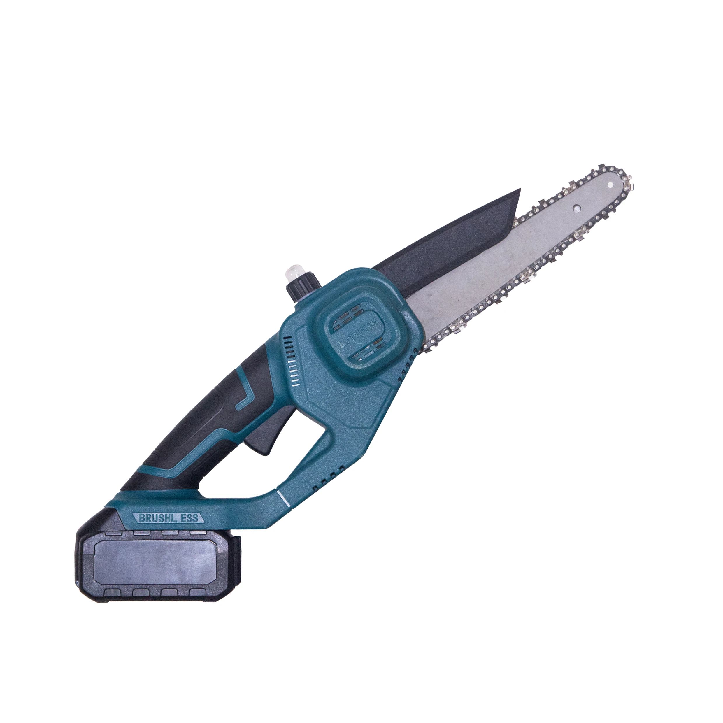 Factory-Sold Mini Chainsaw With 20V Battery Brushless Motor And Slip-free Handle For Tree Cutting And Gardens