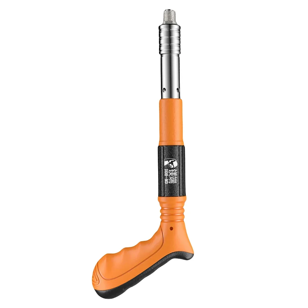 Manual Steel Nail Gun One-handed Operation Silencing Cannon Nail Gun with Nails Nail Wall Fastening Tool Home Wall Fastener 2