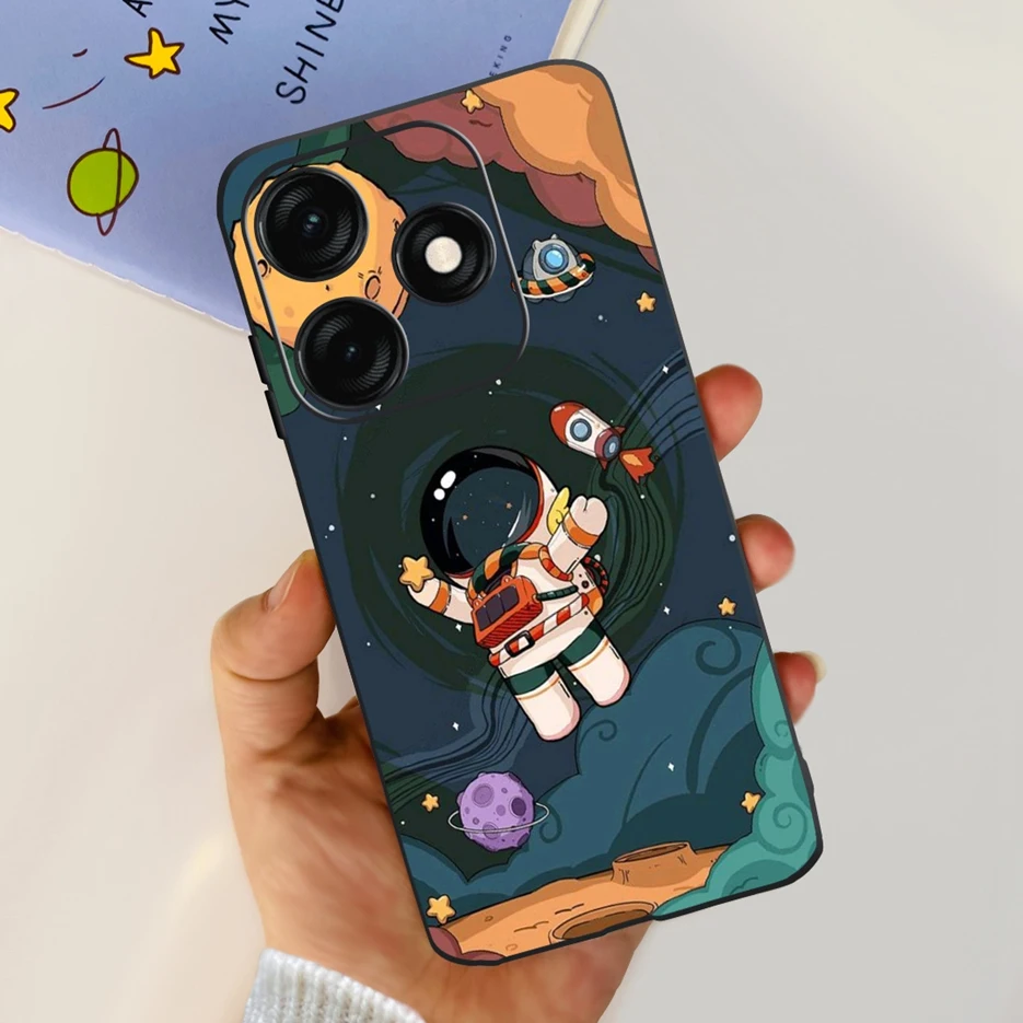 Stylish Shockproof Painted Phone Case with Soft Bumper