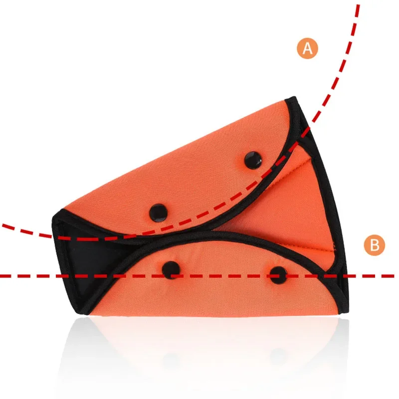 Child Seat Belt Adjustment Holder Car Anti-Neck Neck Baby Shoulder Cover Seat Belt Positioner for Kids Safety