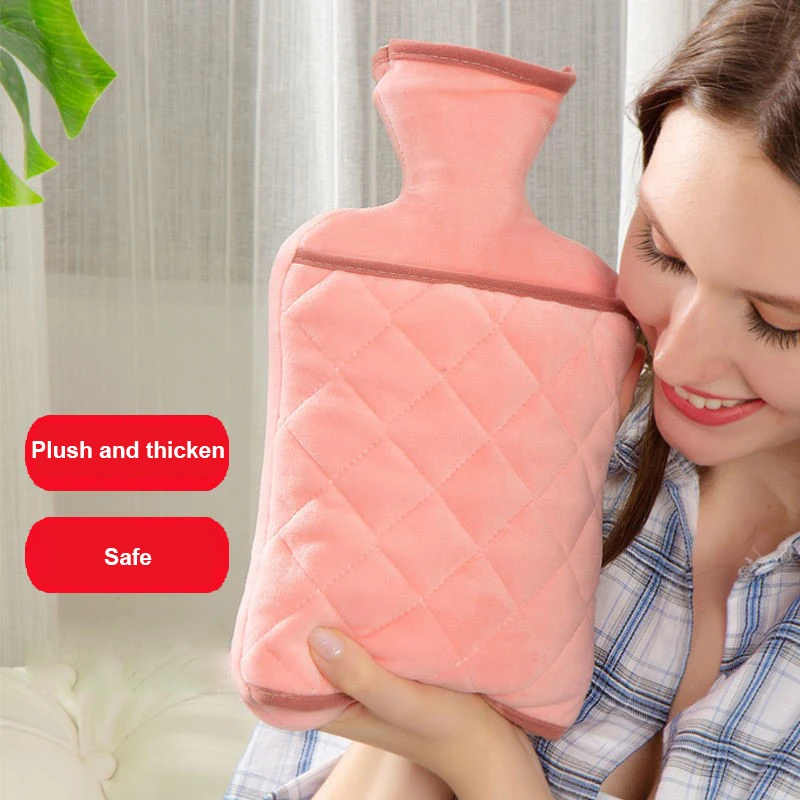 Hand Feet Warmer Water Bottl Rubber Water Bottle 1000ml Rubber Hot