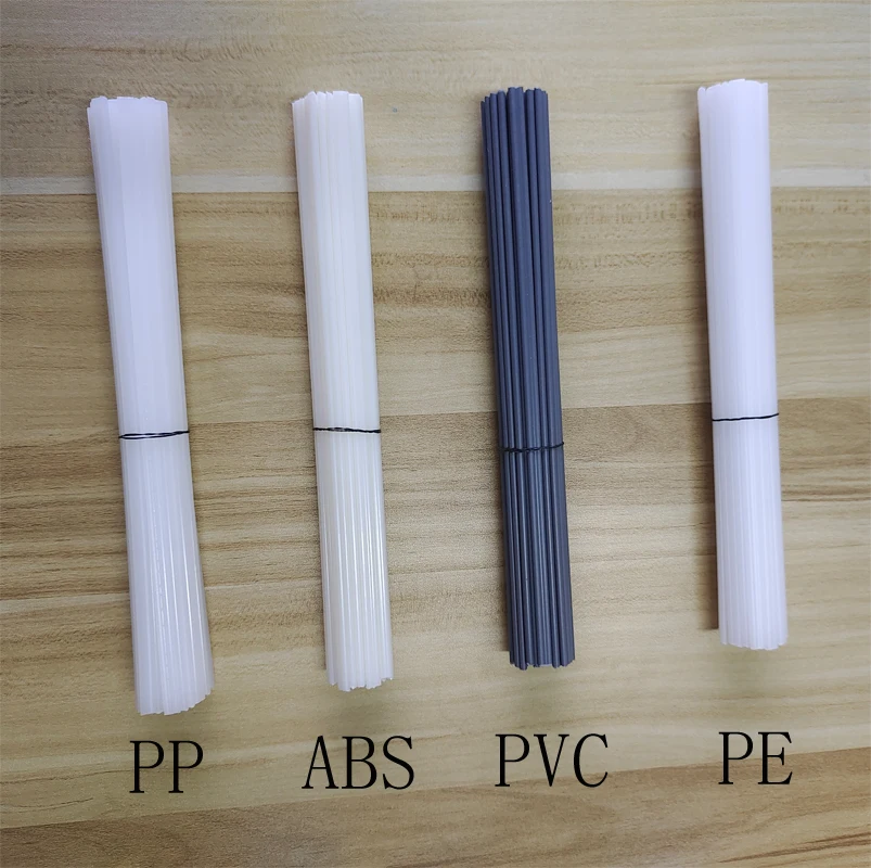 Plastic Welding Rods 40Pcs 200mm Plastic Welding Rods PVC/ABS/PP/PE Welding Rod Sticks Electrode for Plastic Welder Tool