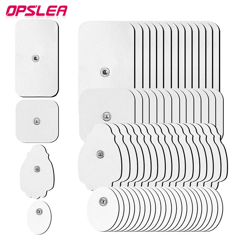 Nerve Stimulator Silicone Gel Electrode Pads 10/20Pcs for Tens Electrodes Digital Therapy Machine Body Massage