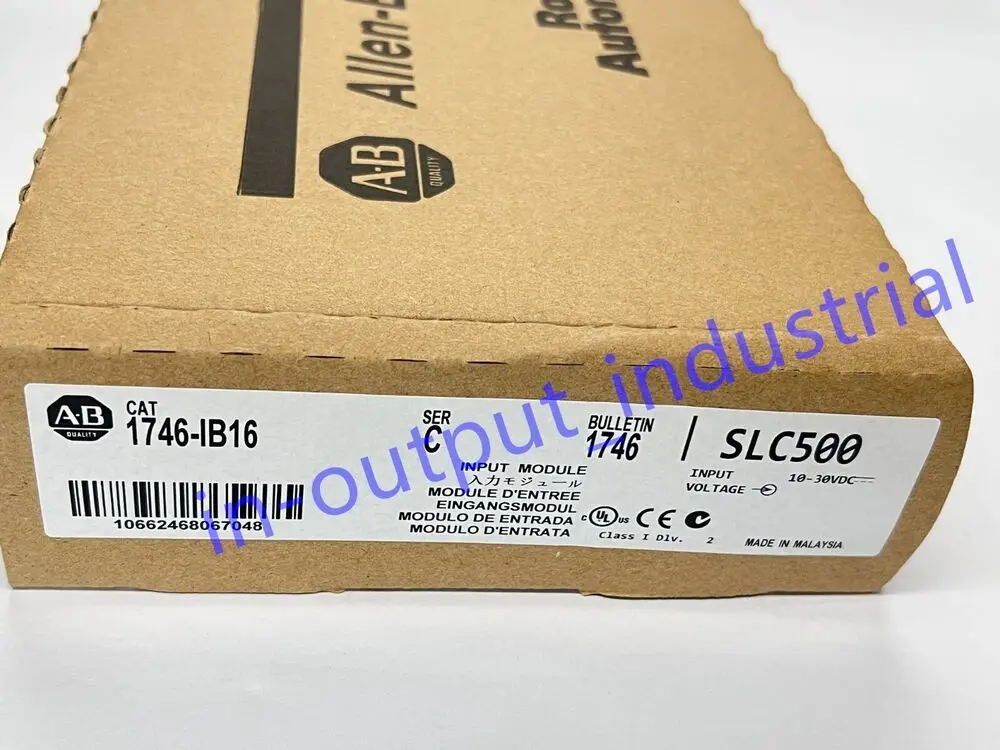 

New Factory Sealed AB 1746-IB16 SER C SLC 500 PLC Digital Input Module 1746IB16