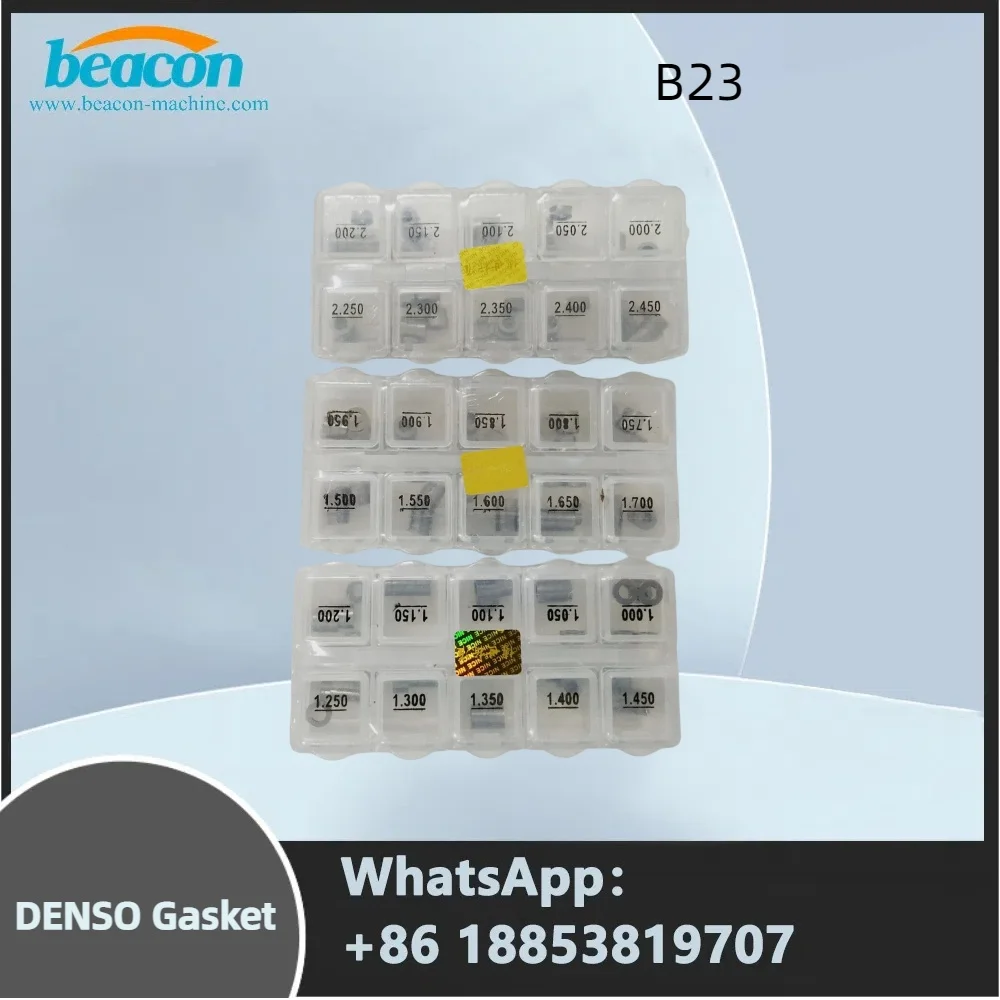 

Beacon High Quality 200PCS Common Rail Injector Oil Adjust Shims B23 Nozzle Gasket B23 For Denso