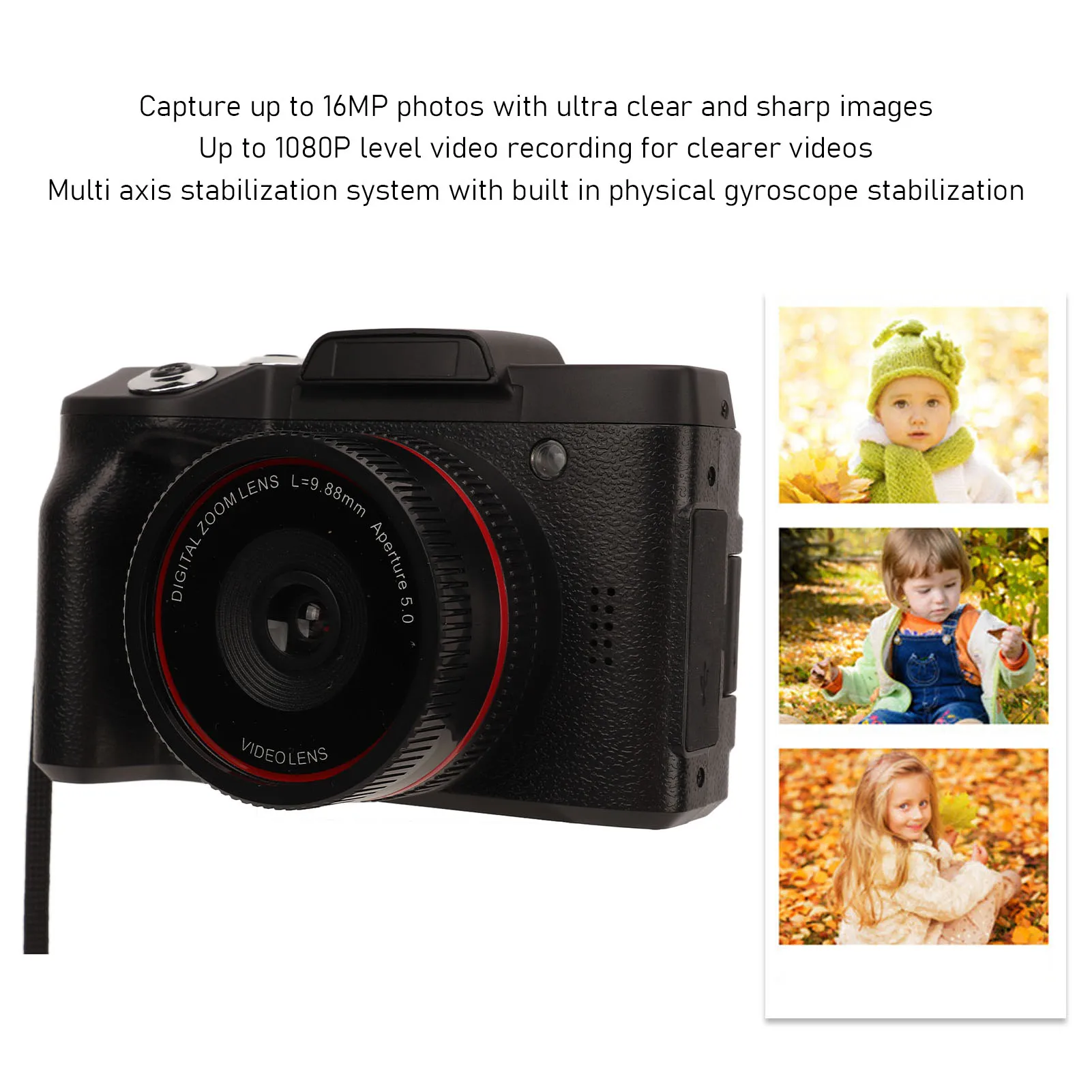 1080P HD Digital Camera 4
