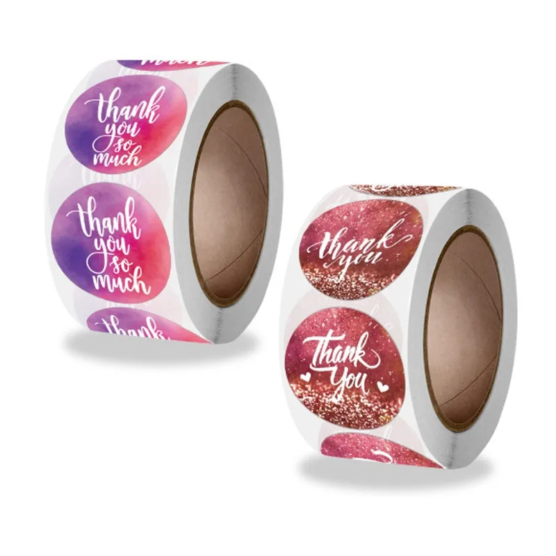 

500 шт., наклейки-этикетки, 2,5 см