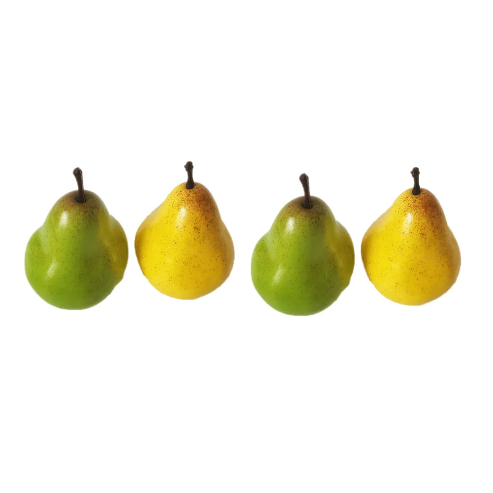 Simulation Pear Artificial Fruit Model Photography Props Lightweight Foam Material Shop Window Adornment Festive artificial fruits and vegetables