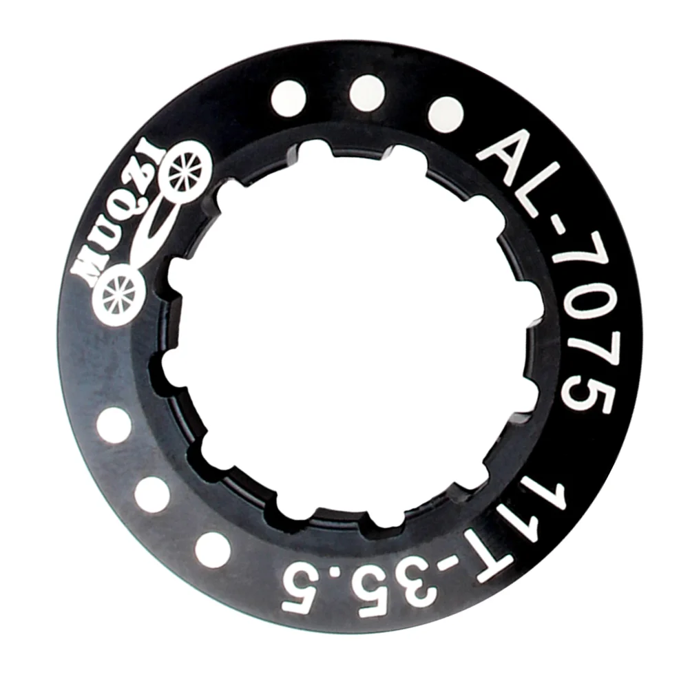 

Aluminum Alloy Flywheel Cover Replacement Screw Nut Fixed Cover for Mountainous Highway Folding (Black)