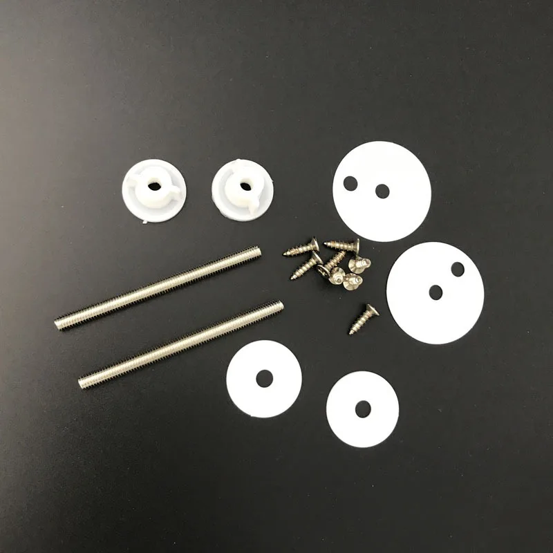 Description Picture 4 of itemBathroom Zinc Alloy Toilet Seat Hinges Toilet Lid Hinge with Screw Fittings Replacement Parts Hardware Accessories