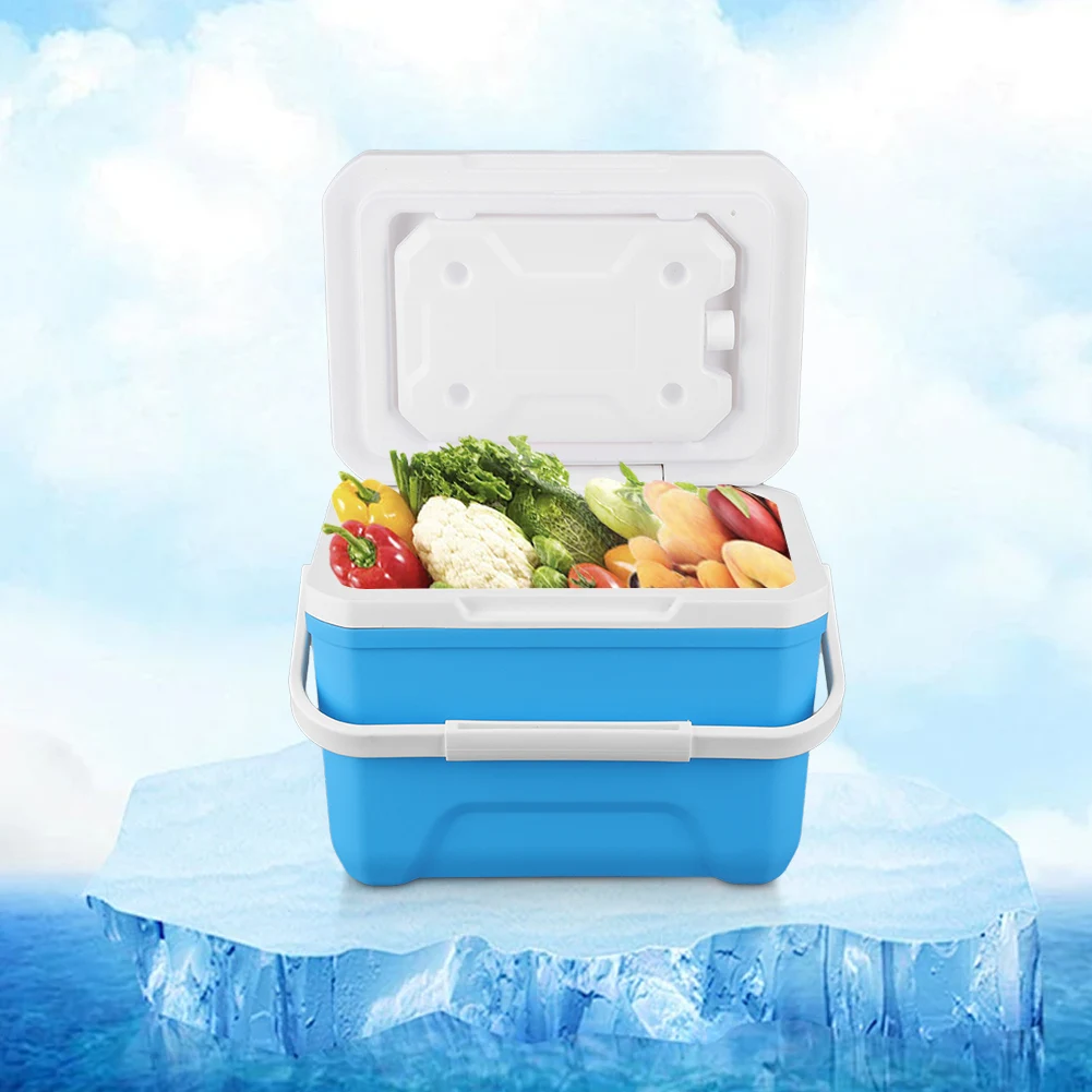 6L Camping Car Refrigerator Large Capacity Food Storage Box Heat Preservation 96H Drink Cooling Bucket for Beach Picnic Camping