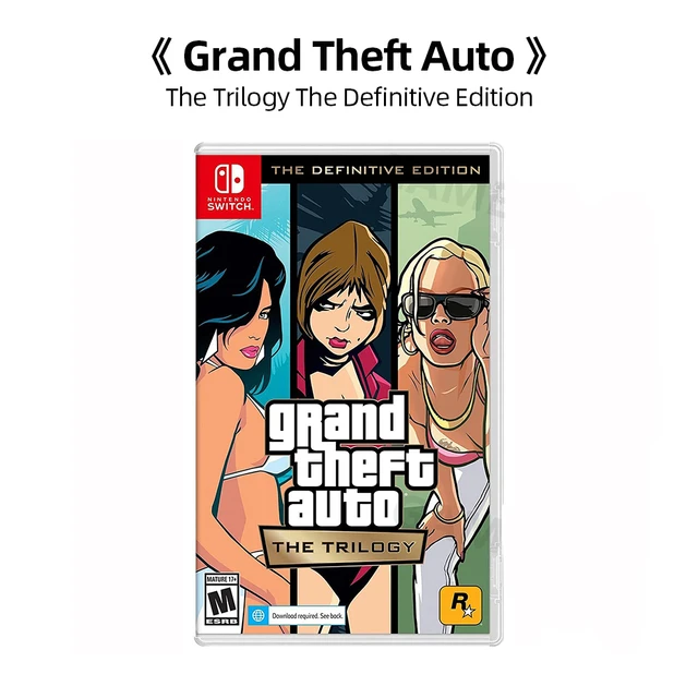 Grand Theft Auto The Trilogy The Definitive Edition GTA - Nintendo Switch  Game Deals Adventure Genre for Switch Game Console - AliExpress