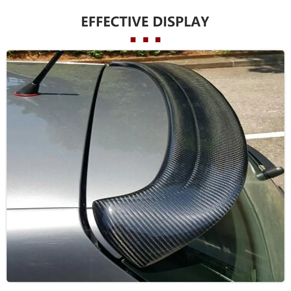 Car rear wing spoiler,car roof spoiler Car Rear Roof Lip Spoiler Rear Window Spoiler Carbon Fiber / FRP for Volkswagen VW Golf 5 V MK5 Standard R32 GTI 2006-2009