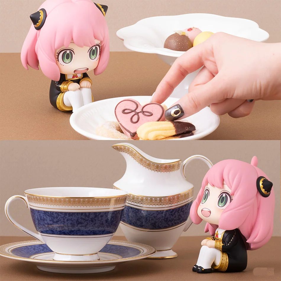 13CM Spy Family Niedliche Kreative Anime-Puppe Modell Anime-Zubehör Modell Süße Schreibtisch-Dekorationen Urlaubsgeschenke Statue Sammlerstück Spielzeug – Detail 4