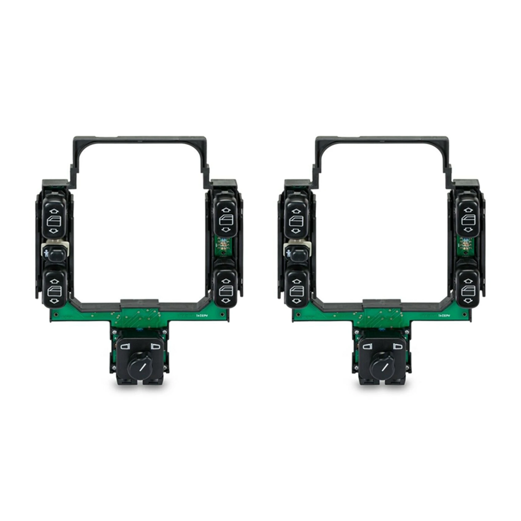 

2X Master Power Window and Mirror Switch Fit for Mercedes Benz W210 W202 E320 E300 2108200110
