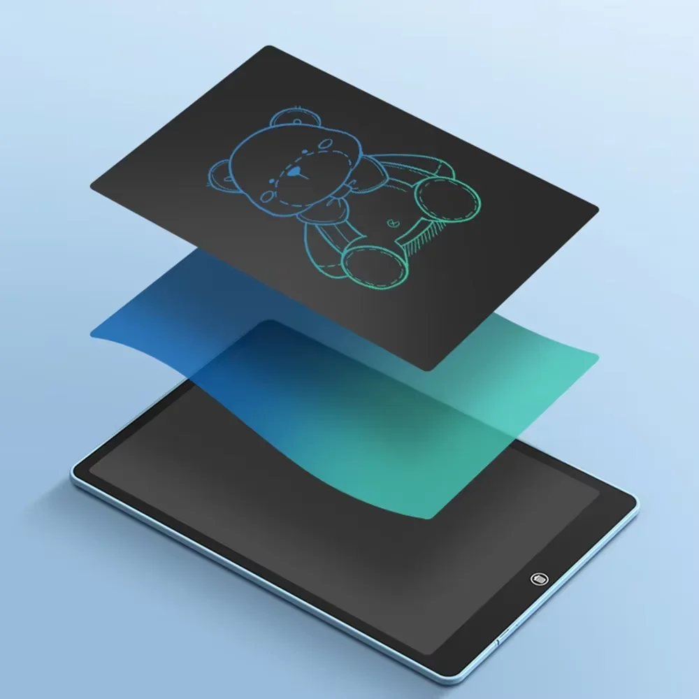 10/12/16 pollici LCD Tavoletta da disegno Tavolo da disegno Montessori Giocattoli educativi da disegno per bambini Studenti Lavagna magica Regali giocattolo - immagine 4