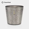 Thous Winds Ti-DOUBLE 300ml Titanium Camping MUG Outdoor Cup Lightweight Titanium Coffee Cup Backpacking Picnic Camping Supplies 2