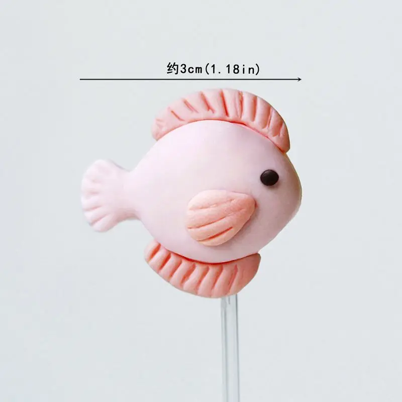 Ozean Oktopus Wal Kuchen Dekorationen Tiere Kuchen Topper Dekoration Unter dem Meer Thema Baby Dusche Kinder Geburtstag Party Kuchen Kit – Detail 9