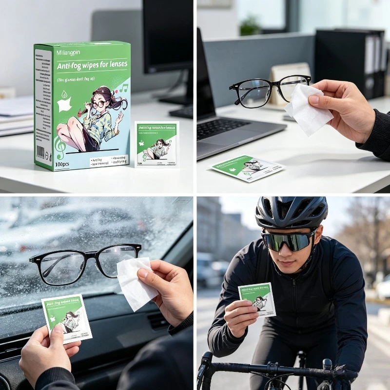 Premium Scratch-Free Cleaning Wipes for Glasses, Lenses & Screens