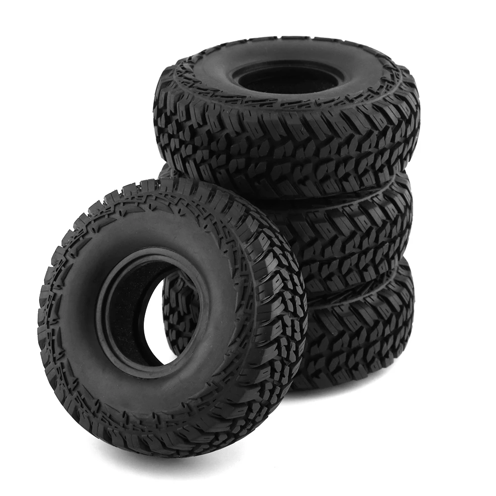 Rc Car 120mm 1 9inch Rubber Tires For 1 10 Scale Rc Rock Crawler Axial rc-car-120mm-1-9inch-rubber-tires-for-1-10-scale-rc-rock-crawler-axial