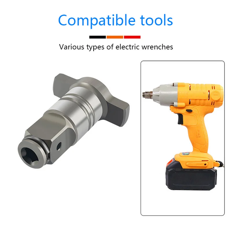 1pc Spindle Anvil Replaceable Silver WU268 WU278 WU279 Electric Wrench for Power Tools Conversion Head Dual-purpose Square Axis 2