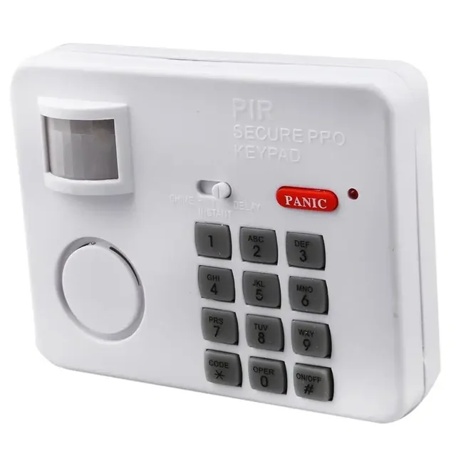 Wireless Motion Sensor Alarm With Security Keypad PIR Home Garage Alarm Camping Car Alarm 2