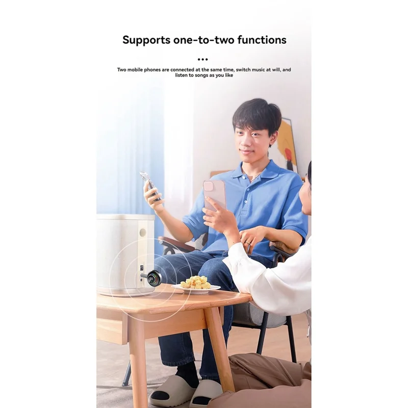 블루투스 AUX 어댑터를 취소하는 차량용 블루투스 5.3 수신기, 홈 스테레오/유선 헤드폰용 블루투스 음악 수신기