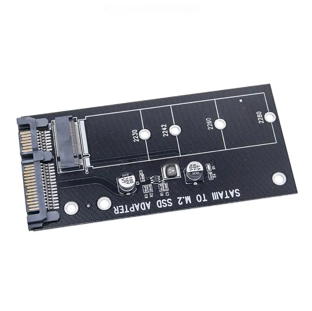

Адаптер M.2 SSD на SATA 3,0, 6 Гбит/с, адаптер для телефона, 22 контакта, конвертер для M.2 Φ 2230-2280, плата расширения для настольного ПК