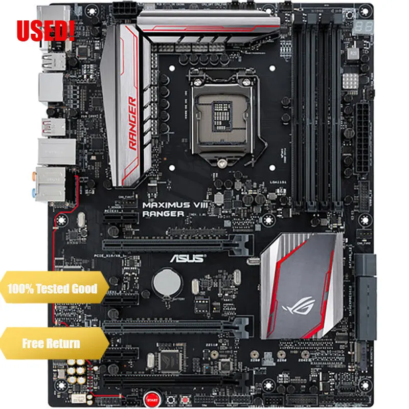 Scheda Madre Lga 1151 Asus Maximus Viii Ranger Scheda Madre Intel Z170 Ddr4 64Gb Pci-E 3.0 Usb3.1 Atx Per 6A Generazione