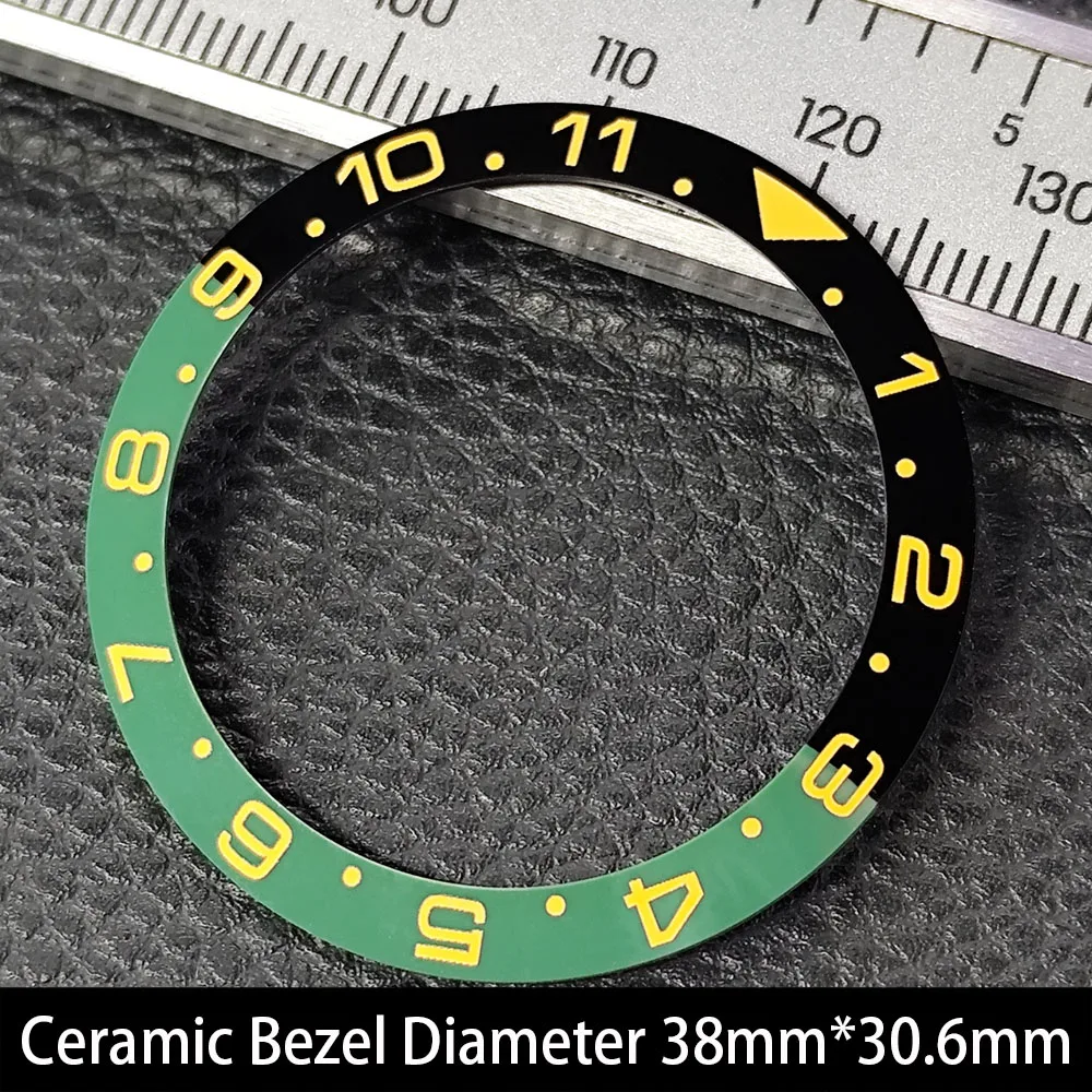 Elegant 38mm Ceramic Bezel Insert