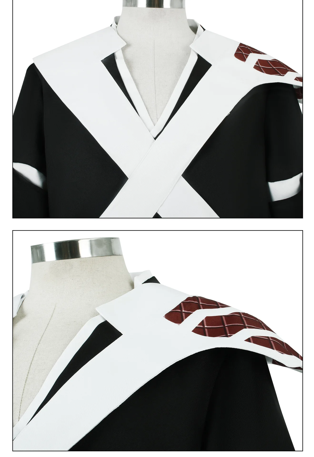Kurosaki Ichigo Cosplay Outfit – Bleach TYBW Shinigami Costume with Wig & Pauldron