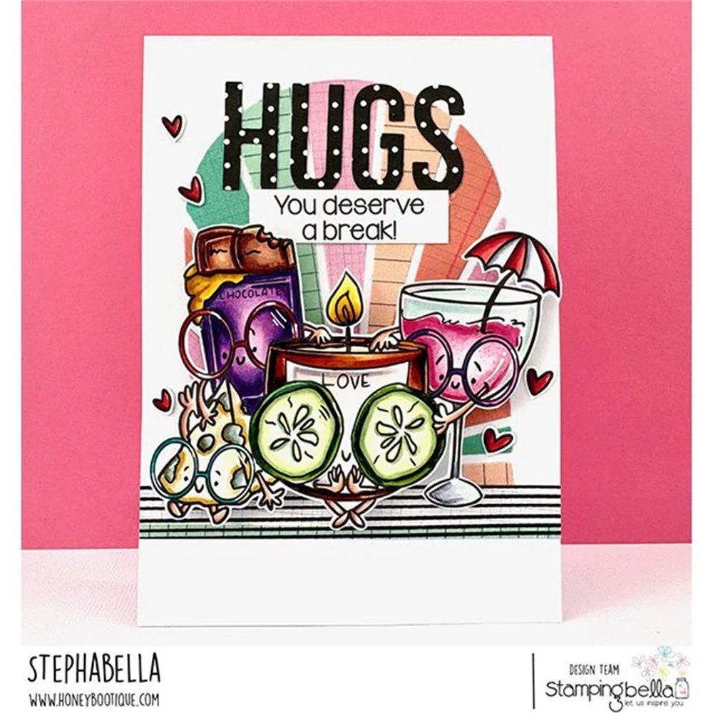 Stampingbella 2026년 4월 새로운 Oddball Zodiac 투명 클리어 실리콘 스탬프 씰 DIY 스크랩북 앨범 클리어 스탬프 장식