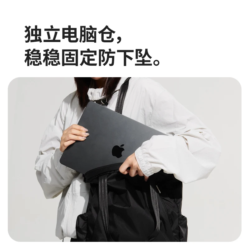 Naturehike Folding Dual-use Tote Bag Outdoor Travel Folding Backpack Commuter Portable Leisure Bag