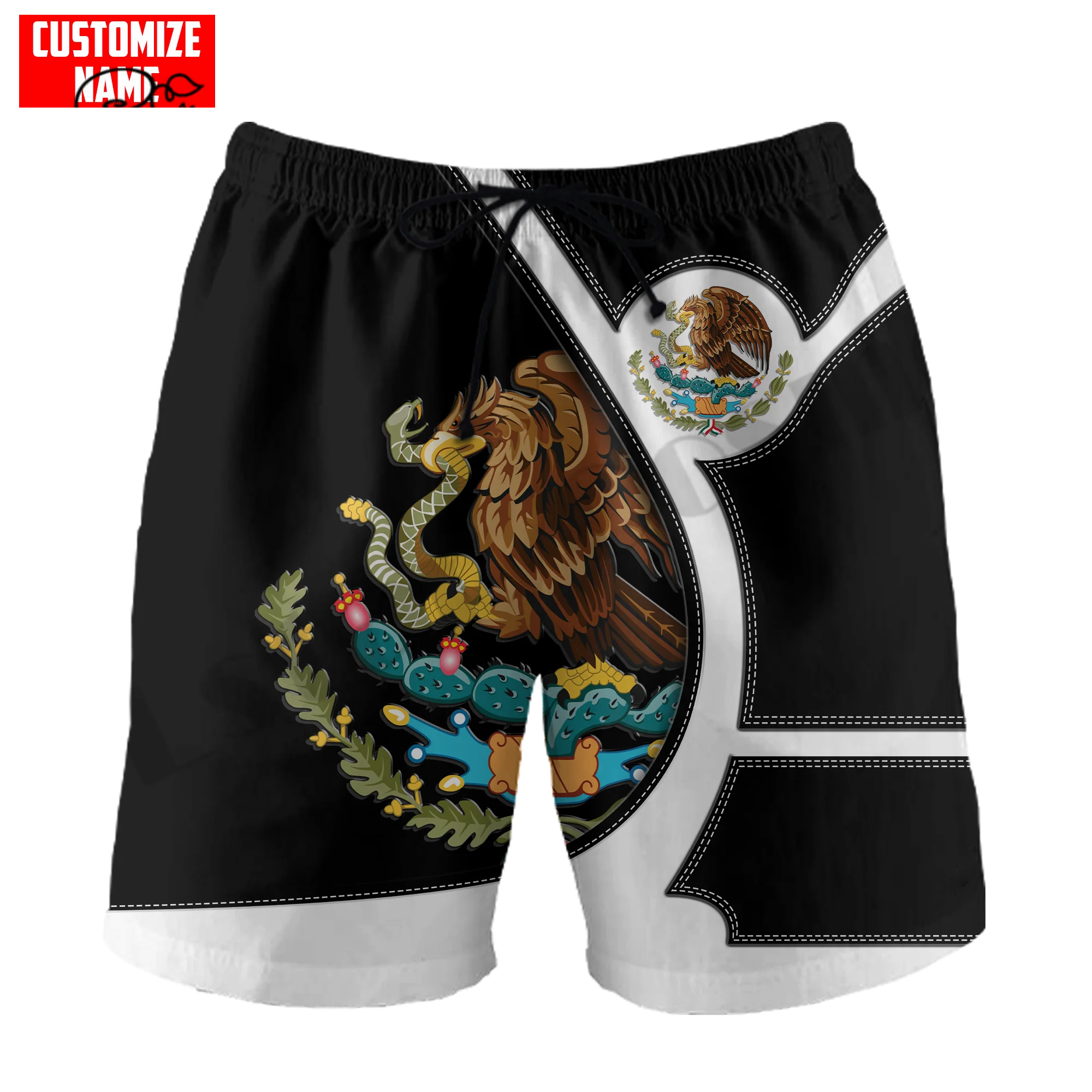 PLstar Cosmos 3Dprinted Mexico Personalized Beach Shorts Fitness Casual Unique Funny Streetwear Unisex Men/Women Wholesalers 1