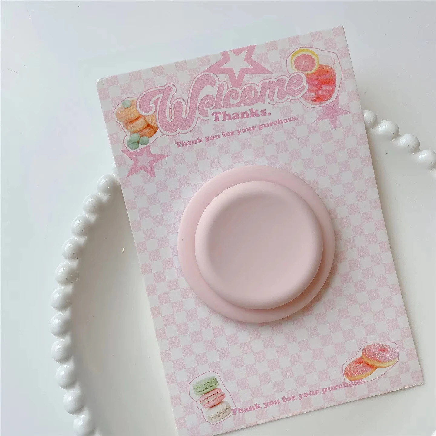 Magnetic Liquid Silicone Phone Grip and Stand